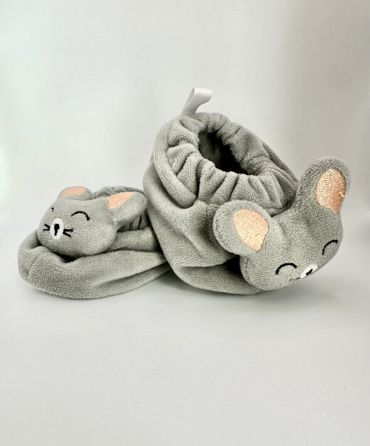 Bebes Pantuflas de ratón Mon Caramel