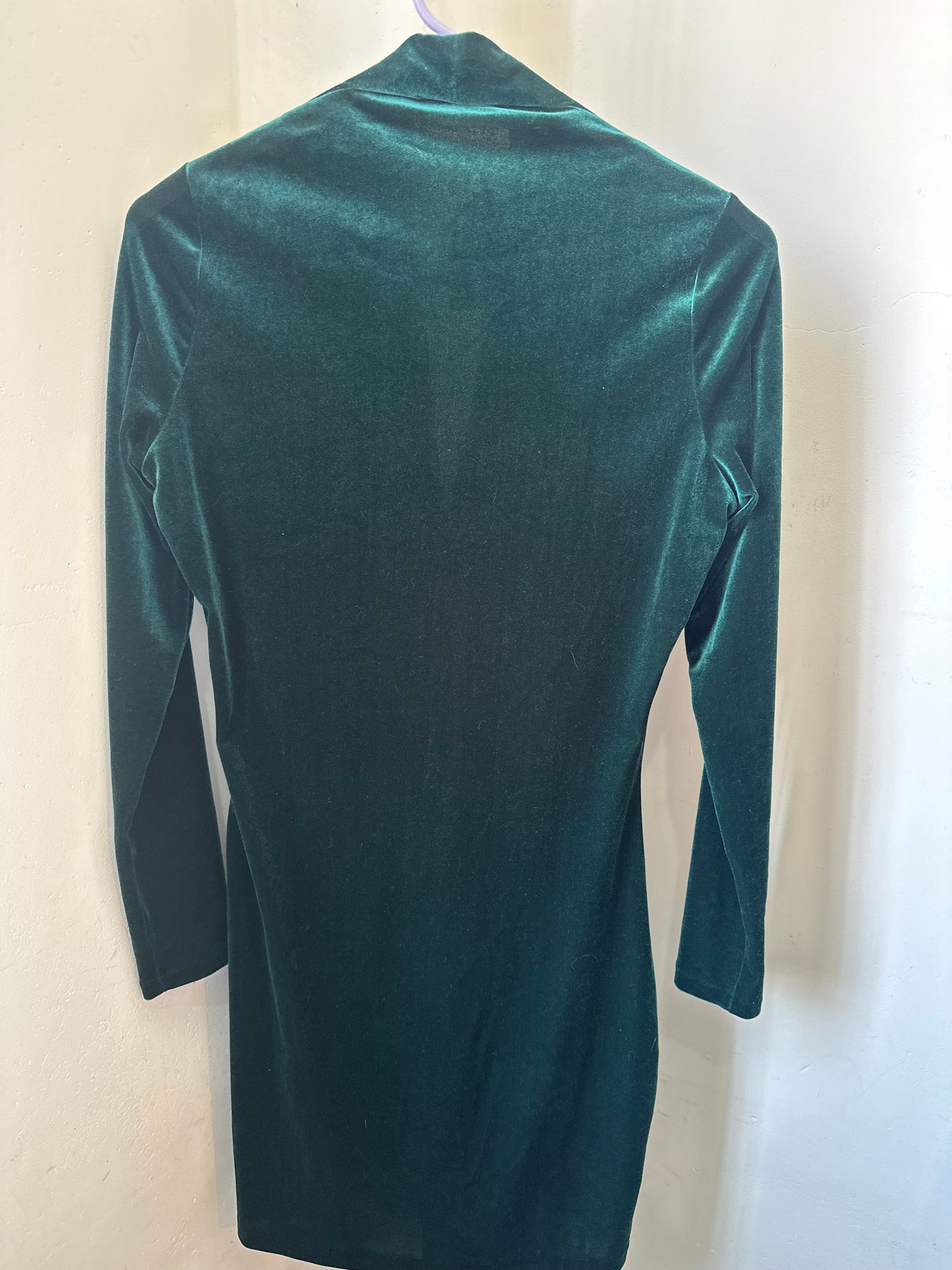 Vestido Verde de terciopelo (Segunda mano)